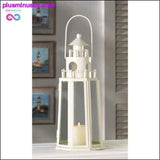 Plus Minus Co Lighthouse Candle Lantern ll PlusMinusco.com, view 2