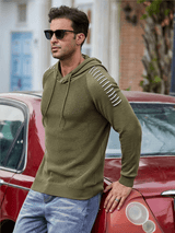 Plus Minus Co Long Sleeve Men hoodies Casual Warm Sweater, view 2