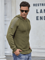 Plus Minus Co Long Sleeve Men hoodies Casual Warm Sweater, view 4