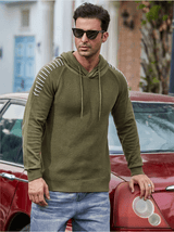 Plus Minus Co Long Sleeve Men hoodies Casual Warm Sweater, view 6