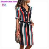 Plus Minus Co Long Sleeve Shirt Dress Summer Chiffon Boho Beach, view 3