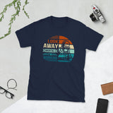 Plus Minus Co Look away mortal i am working Unisex Tee, view 2