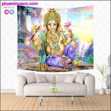 Plus Minus Co Lord Ganesha Wall Hanging Tapestry/ Beach Yoga Mat, view 4