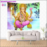 Plus Minus Co Lord Ganesha Wall Hanging Tapestry/ Beach Yoga Mat, view 6