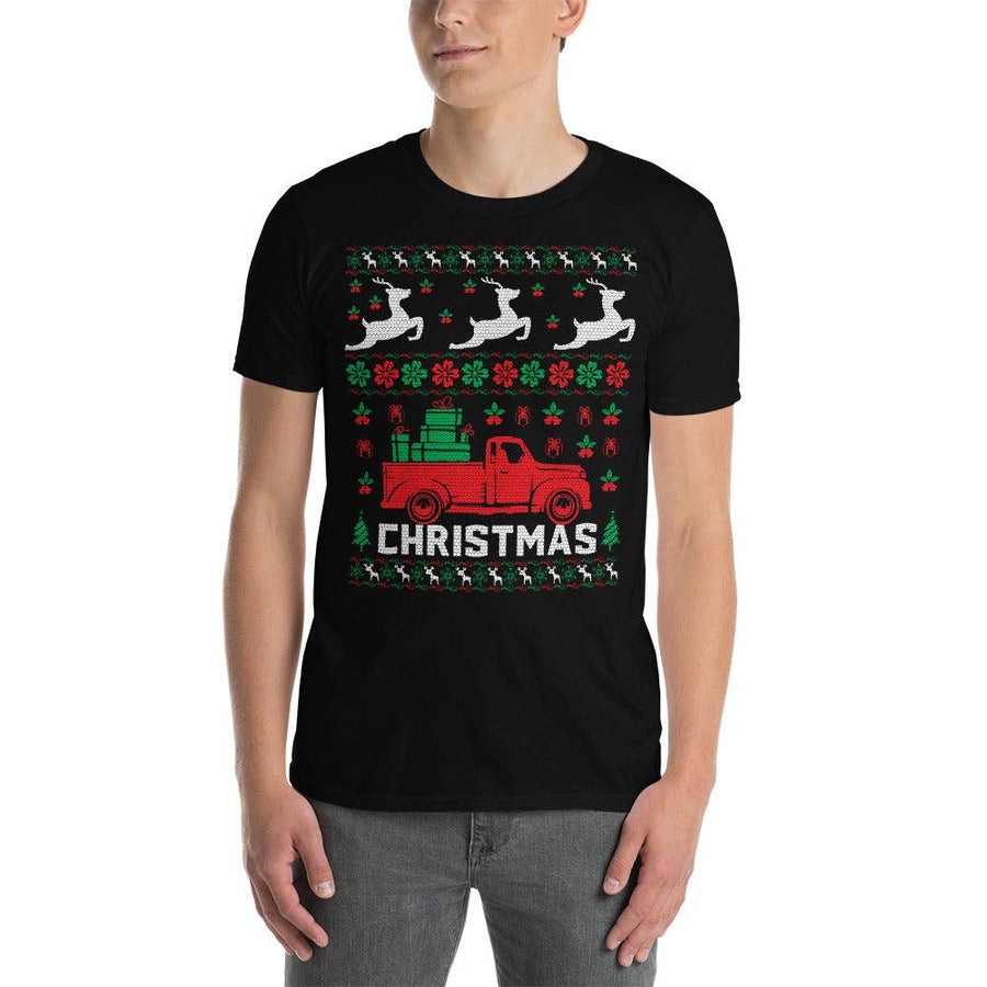 Plus Minus Co Love you to north pole and back ugly christmas, merry christmas T-shirt