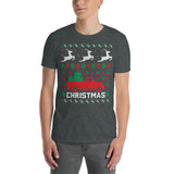 Plus Minus Co Love you to north pole and back ugly christmas, merry christmas T-shirt, view 3