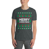 Plus Minus Co Love you to north pole and back ugly christmas, merry christmas T-shirt, view 3
