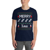 Plus Minus Co Love you to north pole and back ugly christmas, merry christmas T-shirt, view 2