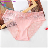 Plus Minus Co Low-waist Briefs Sexy Panties Female Breathable Embroidery, view 5
