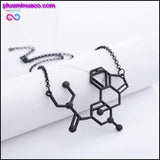Plus Minus Co LSD Chemical Molecule Structure Necklace, view 2