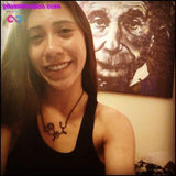 Plus Minus Co LSD Chemical Molecule Structure Necklace, view 6