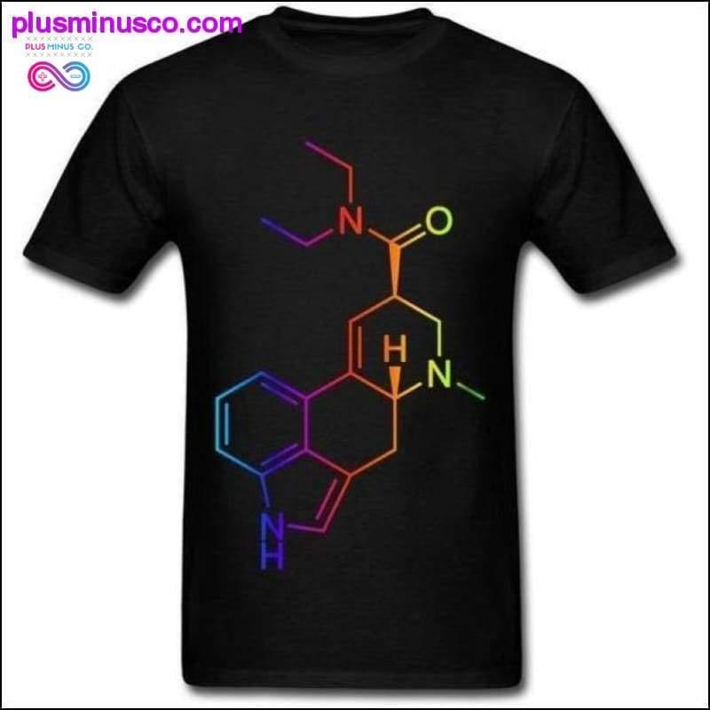 Plus Minus Co LSD Molecule Rainbow T-Shirt