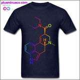 Plus Minus Co LSD Molecule Rainbow T-Shirt, view 5