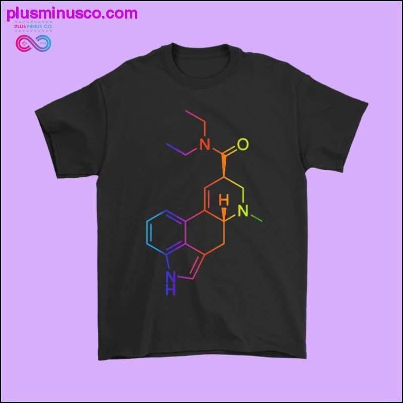 Plus Minus Co LSD Rainbow Molecule Shirts