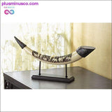 Plus Minus Co Lucky Elephants Tusk Sculpture ll Plusminusco.com, view 2