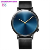 Plus Minus Co Luxury Stainless Steel Business Watch for Men, view 5