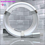 Plus Minus Co Magic Rope Magnetic Data Cable for Android IOS Type C Micro, view 2