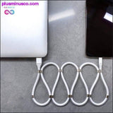 Plus Minus Co Magic Rope Magnetic Data Cable for Android IOS Type C Micro, view 5