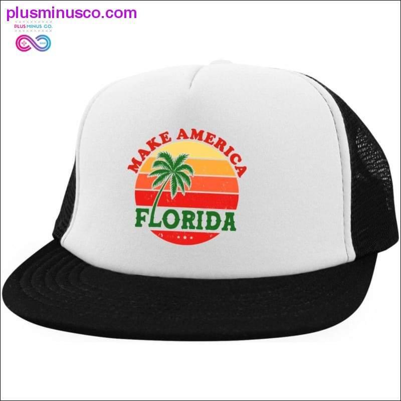 Plus Minus Co Make America Florida Trucker Hat with Snapback
