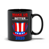 Plus Minus Co Make Us Better 2020 Black Mugs, view 2