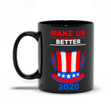 Plus Minus Co Make Us Better 2020 Black Mugs, view 5