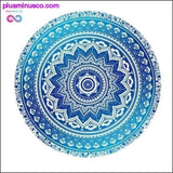 Plus Minus Co Mandala Round Tapestry Summer Beach Picnic Throw Rug Blanket, view 3