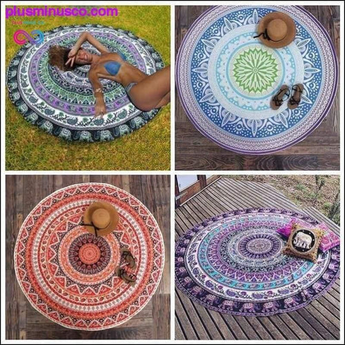Plus Minus Co Mandala Tapestry Wall Tapestry Wall Hanging Blanket Indian