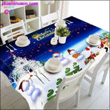 Plus Minus Co Meijuner New Year Christmas Tablecloth Kitchen Dining Table, view 2