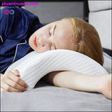 Plus Minus Co Memory Foam Bedding Pillow Anti-pressure Hand Pillow Ice, view 5