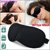 Plus Minus Co Memory Foam Eye Masks with FREE Ear Plugs, view 2