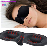 Plus Minus Co Memory Foam Eye Masks with FREE Ear Plugs, view 4
