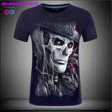 Plus Minus Co Men animal T-Shirt orangutan/gas monkey/Wolf 3D Printed, view 3