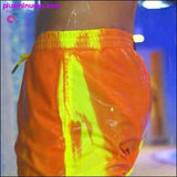 Plus Minus Co Men Beach Short Quick Dry High Temperature Discoloration, view 3