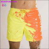 Plus Minus Co Men Beach Short Quick Dry High Temperature Discoloration, view 6