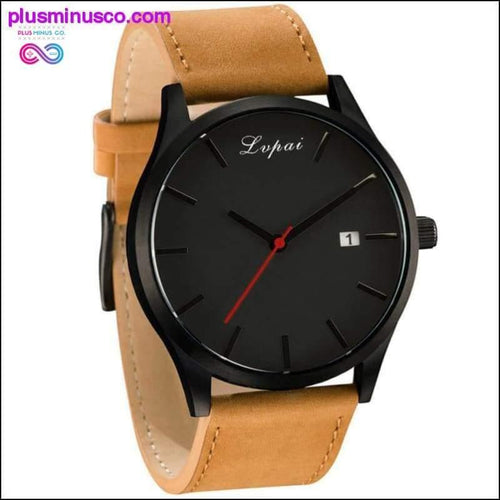 Plus Minus Co Men Business Quartz Wrist Watch: Free While Stock Last, Grab
