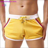 Plus Minus Co Men Running Shorts Gym Training Sportwear Home Leisure Wear, view 5