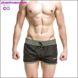 Plus Minus Co Mens Beach Shorts Breathable Quick Dry Nylon Fabric, view 4