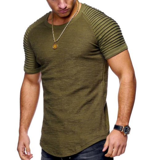 Plus Minus Co Men's Casual T Shirts Tracksuit Male Casual Tshirt