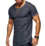 Plus Minus Co Men's Casual T Shirts Tracksuit Male Casual Tshirt, view 2