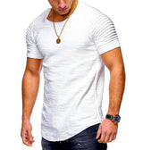Plus Minus Co Men's Casual T Shirts Tracksuit Male Casual Tshirt, view 3