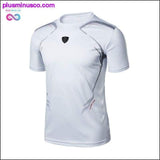 Plus Minus Co Men Clothing Activewear T-Shirt Breathable Quick-Drying, view 4
