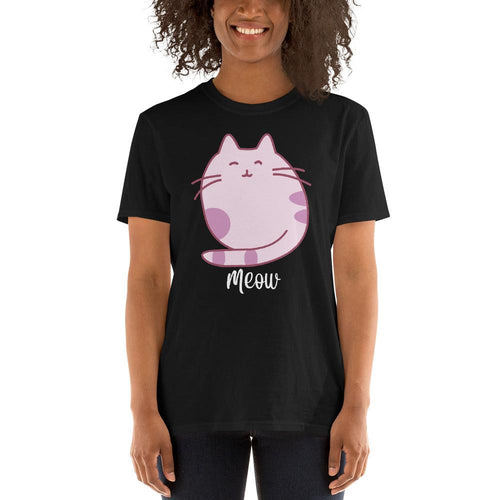 Plus Minus Co Meow Cat lover Unisex T-Shirt