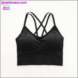 Plus Minus Co Mermaid Curve Women Sports Bra For Running Gym Wire Free, view 2