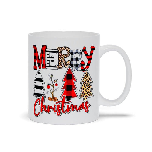 Plus Minus Co Merry Christmas Mugs