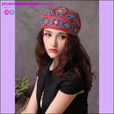 Plus Minus Co Mexican Style Ethnic Vintage Embroidery Flowers Bandannas, view 3