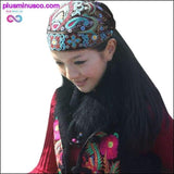 Plus Minus Co Mexican Style Ethnic Vintage Embroidery Flowers Bandannas, view 5