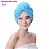 Plus Minus Co Microfiber Hair Towel with Quick Drying and Super Absorbent, view 2