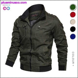Plus Minus Co Military Jacket Men Spring Autumn Cotton Windbreaker Pilot, view 2
