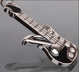 Plus Minus Co Mini Guitar KeyChain, view 3