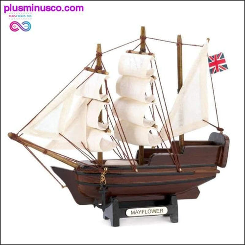 Plus Minus Co Mini Mayflower Ship Model ll PlusMinusco.com